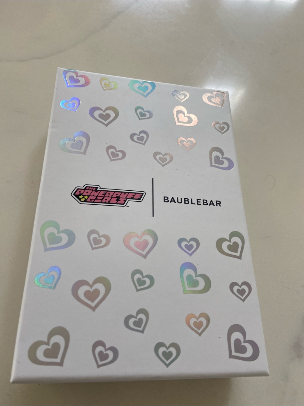 BaubleBar Pink & Multicolor Powerpuff Girls Beaded Keychain Charm - Picture 14 of 14